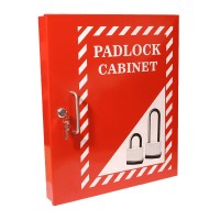 Asec Lockout Tagout Storage Cabinet - Red