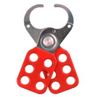 Asec Lockout Tagout Safety Hasp - Red 25mm