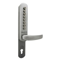 Borg Locks BL 6100 Narrow Stile Digital Lock  White