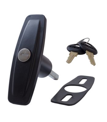 Ejector Locking Garage Door Handle