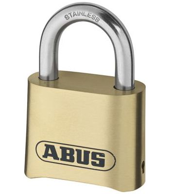 ABUS 180 Series 4 Dial Combination Padlock Stainless Steel Shackle