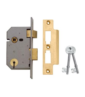 Union 2237 3 Lever Mortice Sash Lock Master Keyed