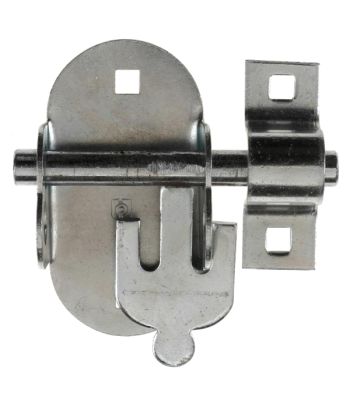 Crompton 4A Oval Padlock Bolt Padbolt 114mm Galvanised