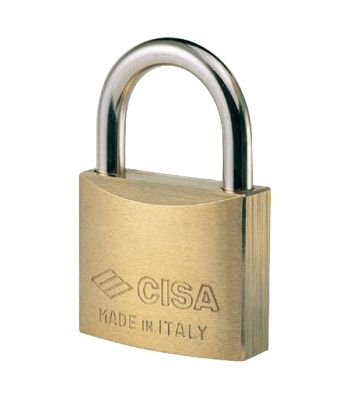 CISA 22010 4 - 5 - 6 Pin Brass Padlock