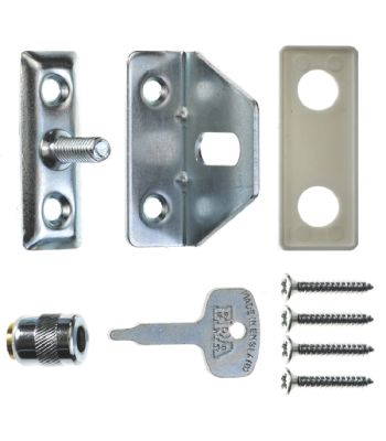 ERA 828-52 Locking Window Catch Satin