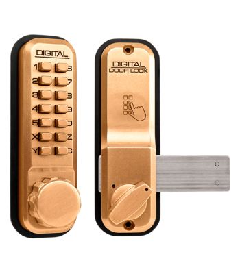Lockey 2200 Keyless Digital Door Locks with Sliding Dead Bolt