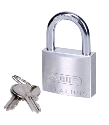 ABUS 64TI Titalium Series Opne Shackle Padlock