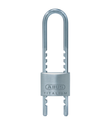 ABUS 64TI Titalium Series Adjustable Long Shackle Padlock