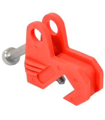 Asec Lockout Tagout Safety Circuit Breaker - Red