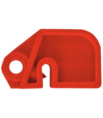 Asec Lockout Tagout Universal Circuit Breaker - Red