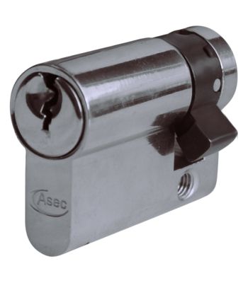 Asec 5 Pin Euro Single Cylinders with Adjustable Cam