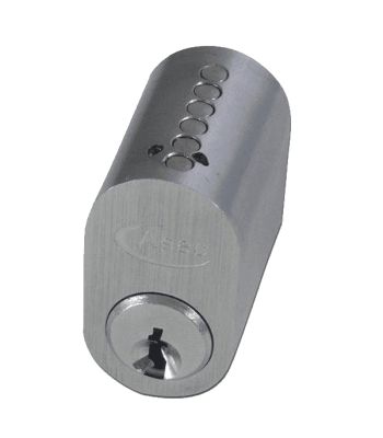 Asec 6 Pin External Scandinavian Oval Cylinder