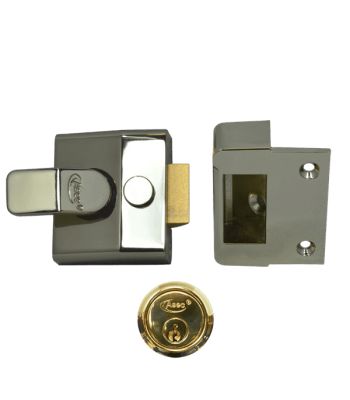 Asec Deadlocking Night Latch Rim Door Lock
