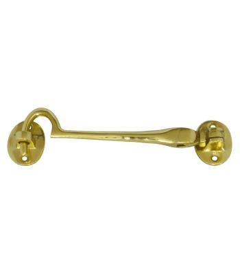 Asec Cabin Hook Polished Brass