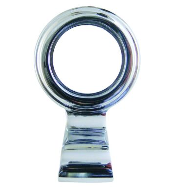 Asec Victorian Cylinder Pull Chrome Plated