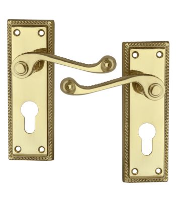 Asec Georgian Door Furniture Handle for Lever Locks