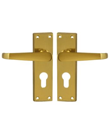 Asec Victorian Door Furniture Lever Straight Handle