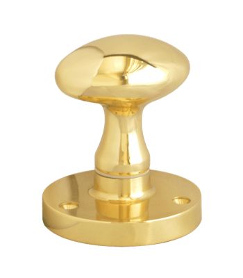 Asec Victorian Screw Fix Centre Door Knob 57mm