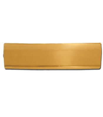Asec Door Letter Box Tidy Polished Brass