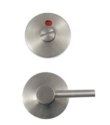 Asec Disabled Bathroom Indicator Turn Set Satin Stainless Steel