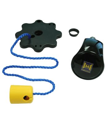 Hormann Garage Door External Handle Black