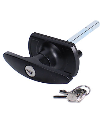 Cardale T Shapped Garage Handles with Square Spindle