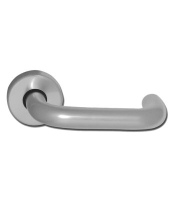 Dortrend Witley Door Furniture Lever Handle on Round Rose Satin