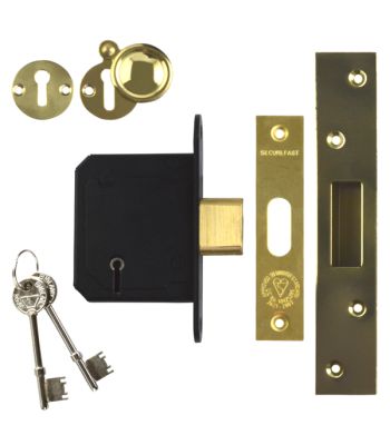 Securefast 5 Lever British Standard Dead Lock BS3621:2007