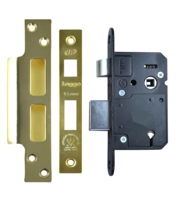 Legge N5642 & N5762 Mortice Sash Lock 5 Lever British Standard BS3621:2007