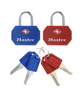Master Lock 4681 TSA Padlock Pair