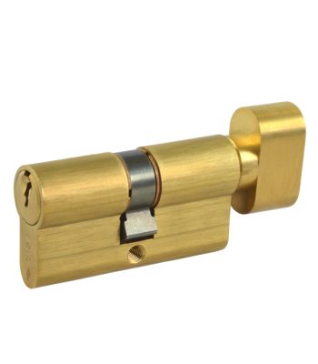 CISA OG302 Standard 5 Pin Key and Turn Euro Cylinder