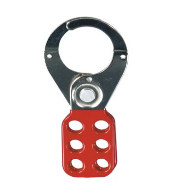 ABUS 700 Series Lock Off Safety Hasps Red and Yellow