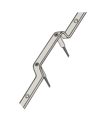 Kickstop 2009 and 2010 London Door Bar 16mm and 20mm White