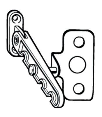 Roto Tilting Window Restrictor and Plate - 5ROT0086