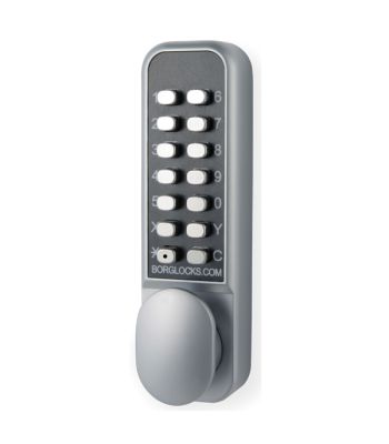 Borg Locks BL 2201 Pro Digital Lock Easicode Satin Chrome - BL2201ECP