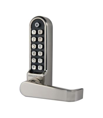 Borg Locks BL 5401 Pro Digital Lock Easicode Satin Chrome - BL5401ECP