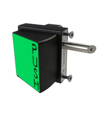 GATEMASTER Bolt on Gate Latch Digital Entry PushPad Exit - SBQEDGL