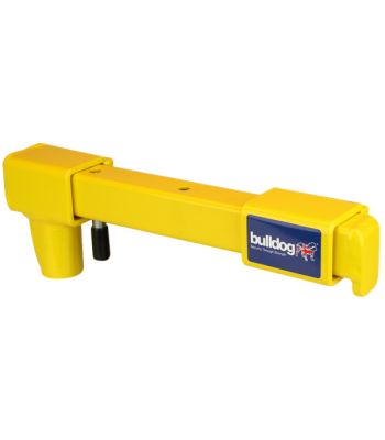Bulldog VA102 Near Side Sliding Door Lock - Yellow