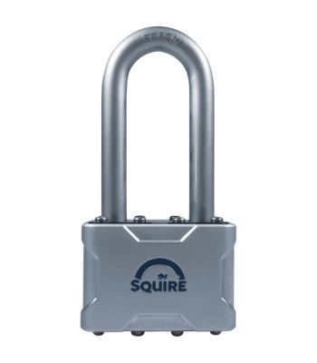Squire Vulcan P4 Long Shakcle Padlock with Boron Shackle