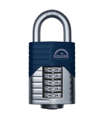 Squire Vulan Open Shackle Combi Combination Padlocks with Boron Shackle