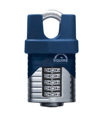 Squire Vulcan Closed Shackle Combi Combination Padlocks with Boron Shackle