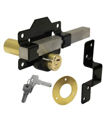 Aperry 1127 Double Locking Gate Lock with Long Throw
