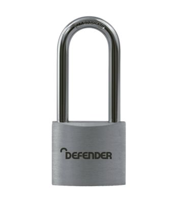 Defender Long Shackle Aluminium Padlock