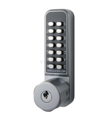 Borg Locks BL 2701 Pro Digital Lock Easicode Satin Chrome - BL2701ECP