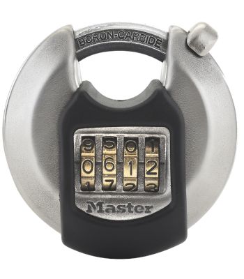 Master Lock Excell Discus Disck Combination Padlock - M40EURDNUM