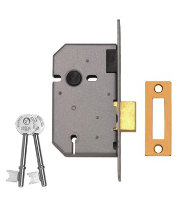 Union 2157 Upright 3 Lever Dead lock