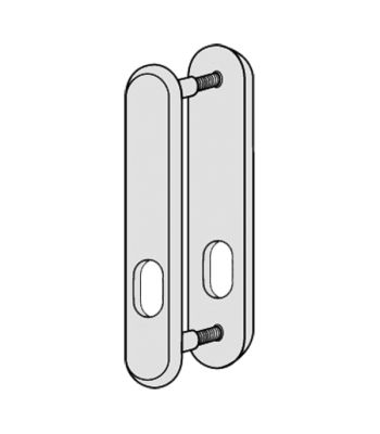 Kickstop 9600 Deadlock Door Guard Lock Guard 188mm for UK Mortice Dead Locks