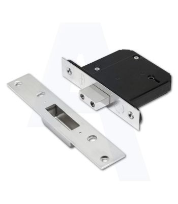 Asec Vital British Standard 5 Lever Deadlock BS BS3621