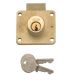 Yale 066 Cylinder Till and Drawer Lock in Brass