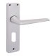Union 644 Teal Door Furniture Lever Aluminium